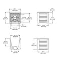 thumbnail image 5 of Mayne Lakeland 20" Square Planter, 5 of 6