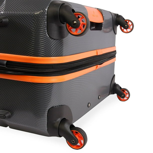 チューンナップ済　FANATIC アンリミテッドUN-LTD 146　ケース付 Nautica Quest Check-In Hardside Spinner Luggage, Assorted Colors