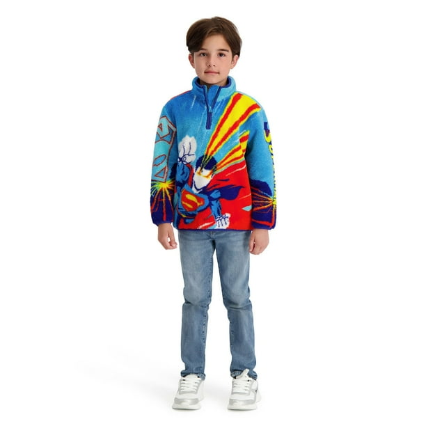 Character Boys Quarter Zip Sherpa Pullover - Samsclub.com