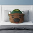 thumbnail image 2 of Logo Brands North Dakota State Bison Puff Pillow, 2 of 5