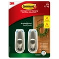 thumbnail image 1 of Command Outdoor Medium Metal Hooks Club Pack, 2 Hooks, 4 Strips, 1 of 11