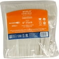 thumbnail image 1 of World Centric TPLA Compostable Plant-Based Forks, 6" 250 ct., 1 of 5