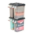 thumbnail image 3 of Buddeez 40 lb Pellet and Multi-Use Storage Dispenser, 2pk, 3 of 6
