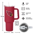 thumbnail image 5 of Logo Brands Arizona Cardinals Tumbler Set, 5 of 5