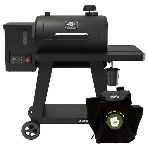 Nexgrill Oakford 875 PRO Pellet Smoker Grill w/ Cover