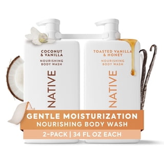 Native Nourish Body Wash, Vanilla Pack, 34 fl. oz., 2 pk.