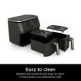 thumbnail image 9 of Ninja Foodi 6-in-1, 8 Quart 2-Basket Air Fryer with DualZone Technology, 9 of 12
