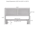 thumbnail image 15 of Crosley Furniture Katia King Bed in Driftwood, 15 of 15