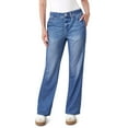 thumbnail image 1 of Seven7 Women's Denim-Look Sweatpant, 1 of 8