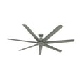 thumbnail image 3 of Hunter Downtown ENERGY STAR® Damp Rated Ceiling Fan and Wall Control - 72" & 60" Assorted Colors, 3 of 19