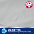 thumbnail image 8 of Arm & Hammer™ Waterproof Fabric Shower Curtain/Liner, 70"x72", 8 of 9