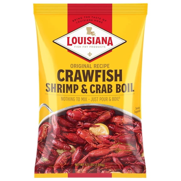 Louisiana Fish Fry Crawfish Shrimp and Crab Boil, 4.5 lbs.