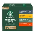 thumbnail image 1 of Starbucks by Nespresso Coffee Pods, Variety Pack, 60 ct., 1 of 6