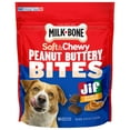 thumbnail image 1 of Milk-Bone Soft & Chewy Peanut Buttery Bites Dog Treats with Jif Peanut Butter, 24 oz., 1 of 7