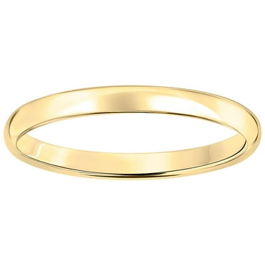 Comfort Fit Band in 14K Gold, 2mm