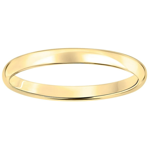 Comfort Fit Band in 14K Gold, 2mm