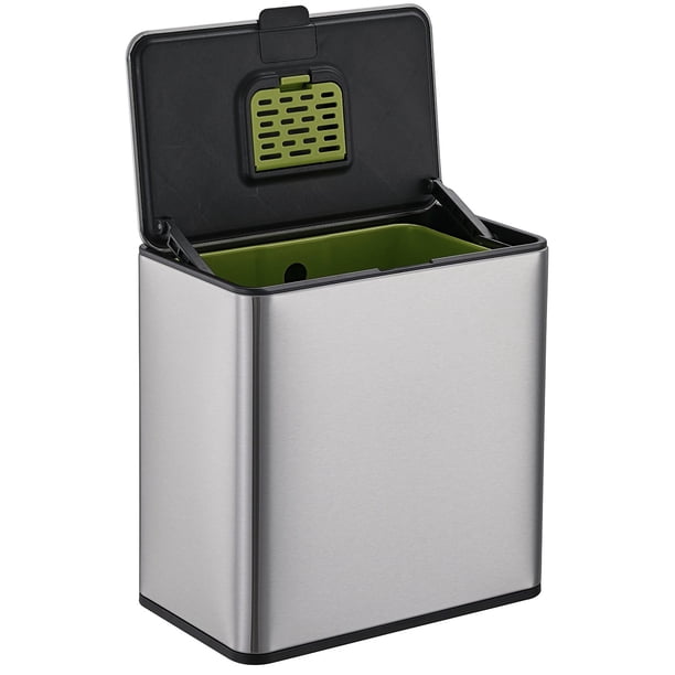 Simpli-Magic 5L / 1.25 Gallon Stainless Steel Compost Bin