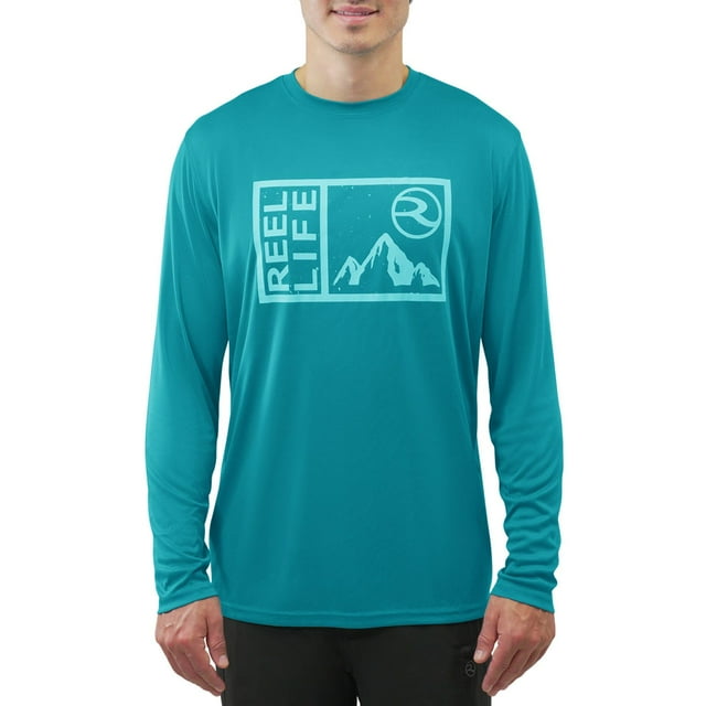 Reel Life Men's Long Sleeve UV T-Shirt