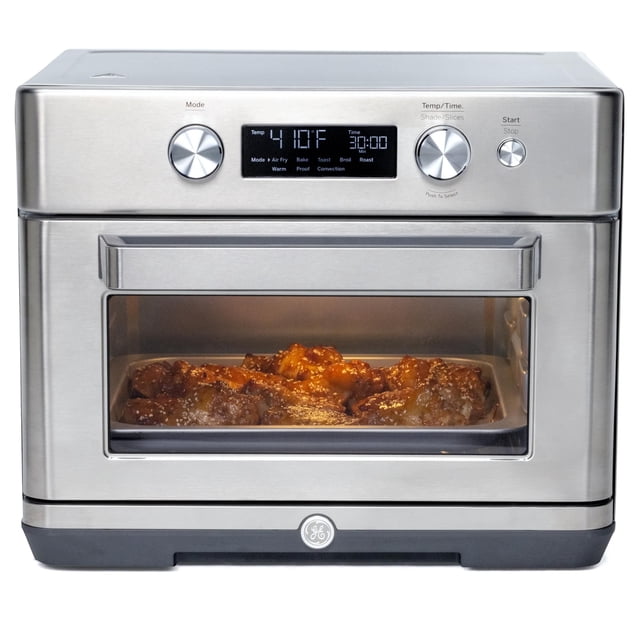 GE Digital Stainless Steel Air Fryer Toaster Oven & Accessory Set