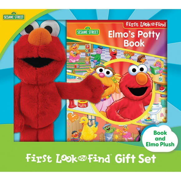 First Look and Find: Sesame Street - Elmo's Potty Book, Mixed Media