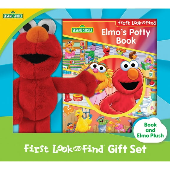 First Look and Find: Sesame Street - Elmo's Potty Book, Mixed Media