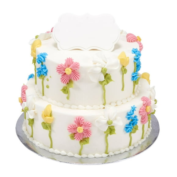 Member's Mark Blooming Flowers Two-Tier Cake