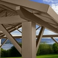 thumbnail image 2 of Member's Mark Galvanized Steel Triangle Roof Hardtop Gazebo, 2 of 5