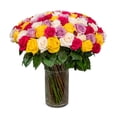 thumbnail interactive-video image 1 of Member's Mark Rose Vase Arrangement, 100 stems, choose color, 1 of 8
