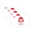 thumbnail image 1 of Wendy's $60 Gift Card Multi-Pack, 4 x $15, 1 of 1