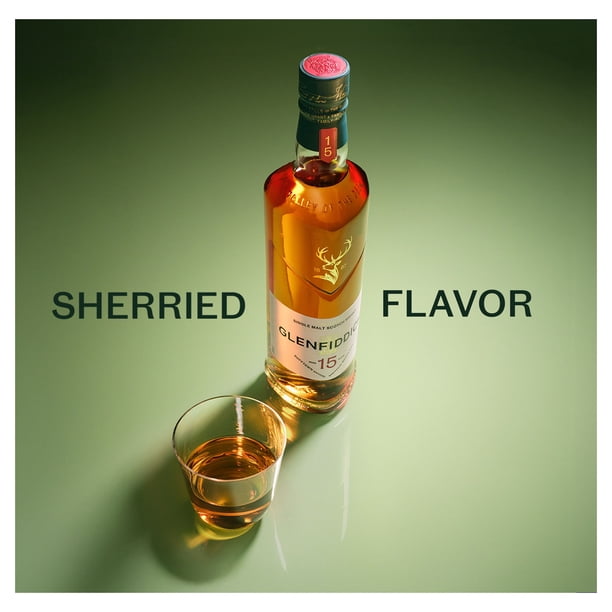 Glenfiddich 15 Year Single Malt Scotch Whisky 750 ml - Samsclub.com