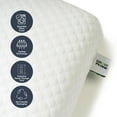 thumbnail image 7 of GhostBed Gel Memory Foam Cooling Bed Pillow, Standard/Queen, 7 of 7