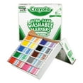 thumbnail image 1 of Crayola Ultra-Clean Washable Marker Classpack, Broad Bullet Tip, 8 Assorted Colors, 200/Box, 1 of 1