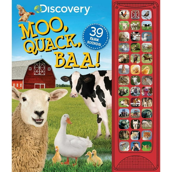 Discovery: Moo, Quack, Baa!, Sound Book