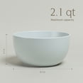 thumbnail image 4 of Over&Back Coupe Stoneware Tall Serving Bowl, 4 of 7