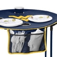thumbnail image 3 of Logo Brands West Virginia Mountaineers 27.6in Round Tailgate Table, 3 of 5