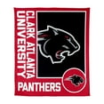 thumbnail image 1 of Logo Brands Clark Atlanta Panthers 60"x70" Super Plush Blanket, 1 of 6