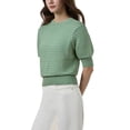 thumbnail image 2 of Frye Women's Short Sleeve Sweater, 2 of 8