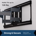 thumbnail image 9 of Mounting All Ultra Slim Large Full Motion Heavy-gauge Steel for TVs up to 90", 9 of 10
