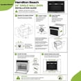 thumbnail image 6 of Hamilton Beach, 24" Front Control Range, Built-in Elecetric Wall Oven, Stainless Steel, 6 of 6