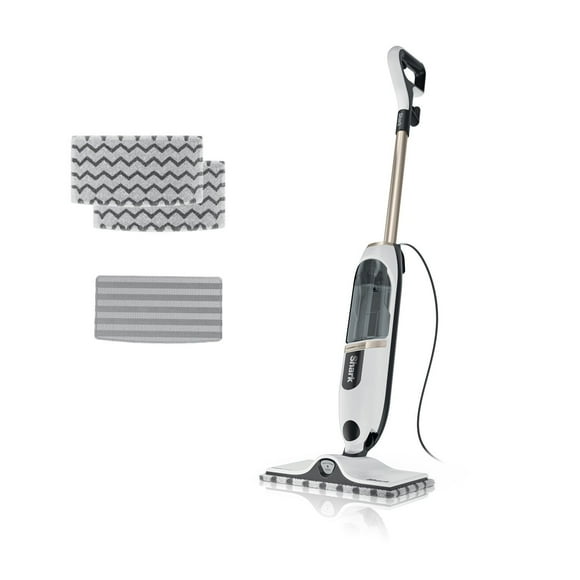 Shark SteamSpot Steam Mop with Steam Blaster, 3 Steam Modes, 3 Washable Pads, XL Water Tank