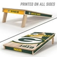 thumbnail image 2 of YouTheFan Green Bay Packers 2'x4' Cornhole Board Set, 2 of 6