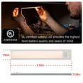 thumbnail image 7 of Energizer 9.5" Motion Sensing Magnetic LED Rechargeable Light Bar, 2 Pack, 7 of 8