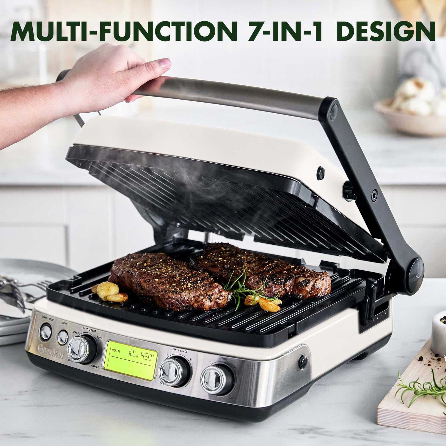 GreenPan Elite 7-in-1 Multi-Function Contact Grill & Griddle