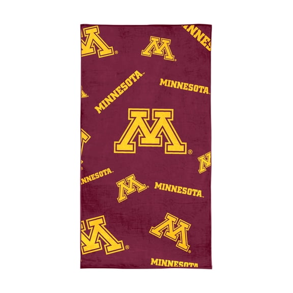 Logo Brands Minnesota Golden Gophers 38"x72" Beach Towel