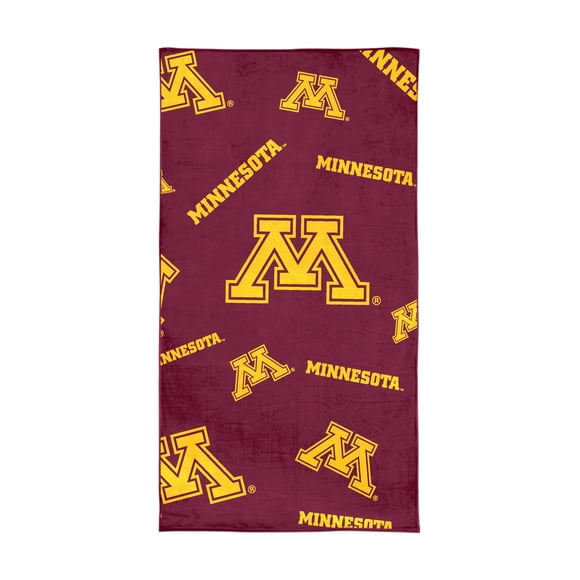 Logo Brands Minnesota Golden Gophers 38"x72" Beach Towel