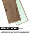 thumbnail image 12 of Select Surfaces Cambridge Waterproof AC5 Laminate Flooring 14 mm Thick 7.56 in. W x 47.60 in. L (14.99 sq. ft. / carton), 12 of 14