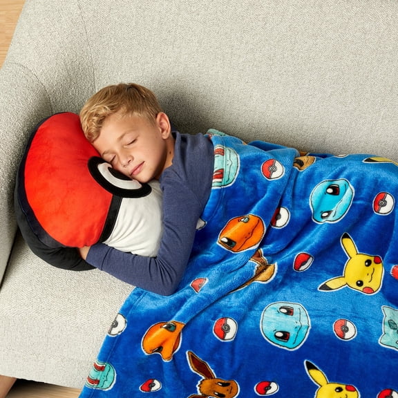 Licensed Character Hand Warmer and Throw Blanket Set
