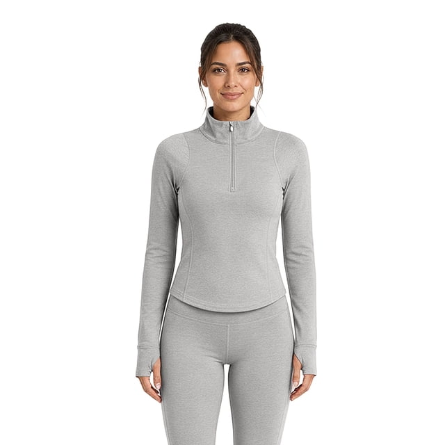 Outdoor Voices Women's CloudKnit Quarter-Zip Pullover