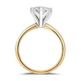 thumbnail image 3 of Lab Created Marquise Cut Solitaire Diamond Ring, 3 of 7