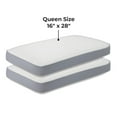 thumbnail image 5 of Imaginarium Luxury Resort Queen Memory Foam Pillow with Cooling Cover, Set of 2, 5 of 5